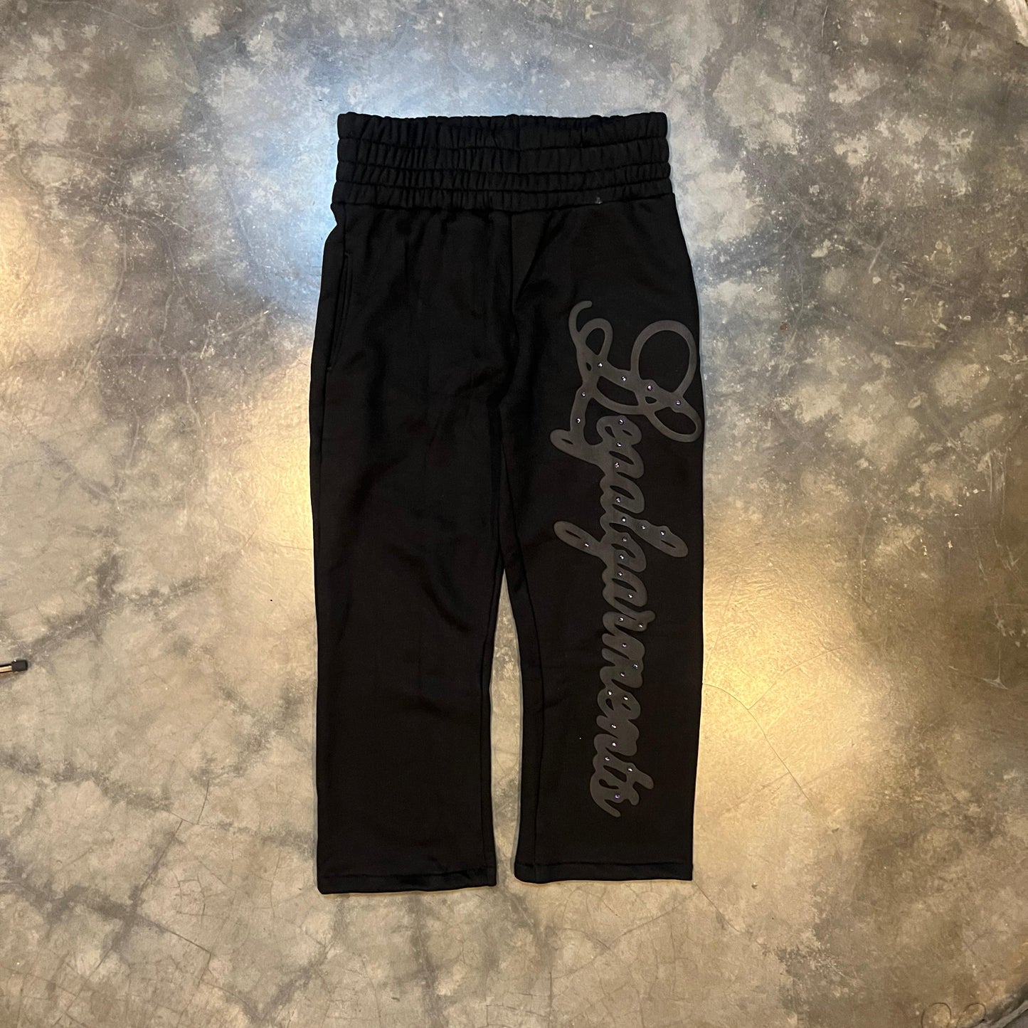 BLACK CRYSTAL PANTS